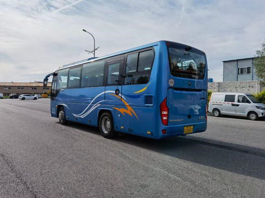Bus Pelatih Kecil Bekas Bus Yutong Bekas 39 Kursi Sasis Airbag Mesin Yuchai