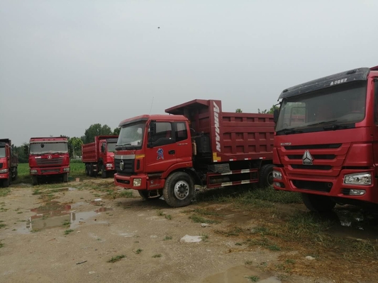 6*4 EURO III 1000Nm Bekas Dump Truck Diesel 375hp Drive Tangan Kiri