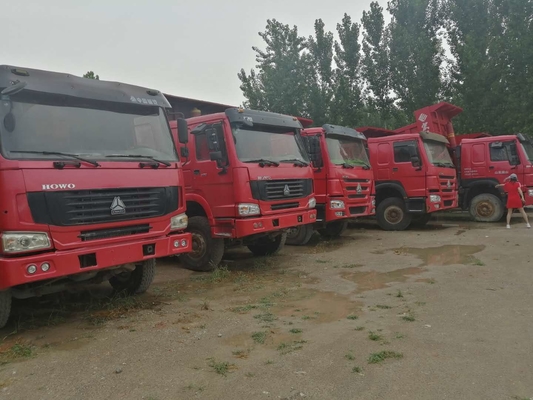 6*4 EURO III 1000Nm Bekas Dump Truck Diesel 375hp Drive Tangan Kiri