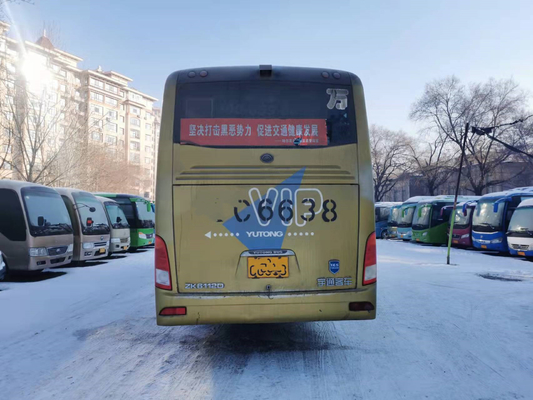 Mesin Depan Digunakan Bus Yutong 53 kursi Bus Penumpang Sasis Baja Dengan Kondisi Udara