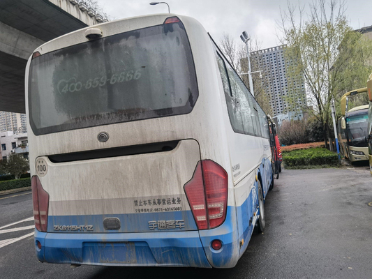 Bekas ZK6115 Yutong Bus Penumpang Kota Menggunakan Bus LHD Umum Diesel