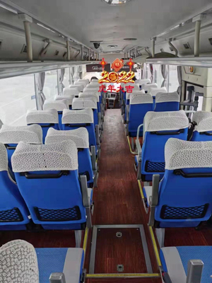 Yutong Digunakan Transportasi Kendaraan Putih Digunakan Diesel Jarak Jauh 50 Kursi Digunakan Bus Pelatih