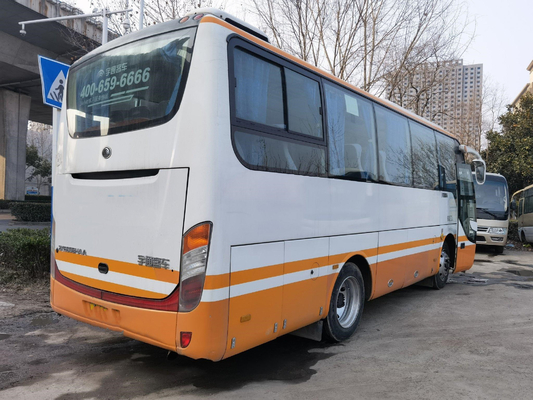 Bus Yutong Mewah Bekas Bekas Diesel Umum 24-35 Kursi Bus Kota LHD Bus Pelatih Bekas Tahun 2014