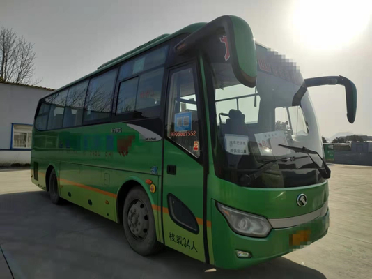 Mesin Bus Mini Kinglong XMQ6829 Bus Pelatih 34 kursi Mesin Diesel Yuchai