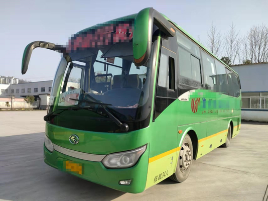Mesin Bus Mini Kinglong XMQ6829 Bus Pelatih 34 kursi Mesin Diesel Yuchai