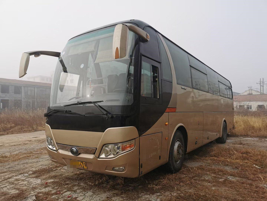 Bus Yutong Bekas 49 kursi Yuchai 280hp Steel Chassis ZK6110 Bus Wisata LHD / RHD