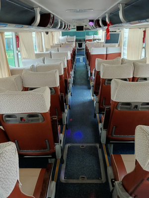 Bus Pelatih Tur Tahun 2015 Merek Yutong Bekas ZK6126 Mesin Diesel Weicahi Bekas Bus 375hp Digunakan Pintu Ganda Bus EURO III