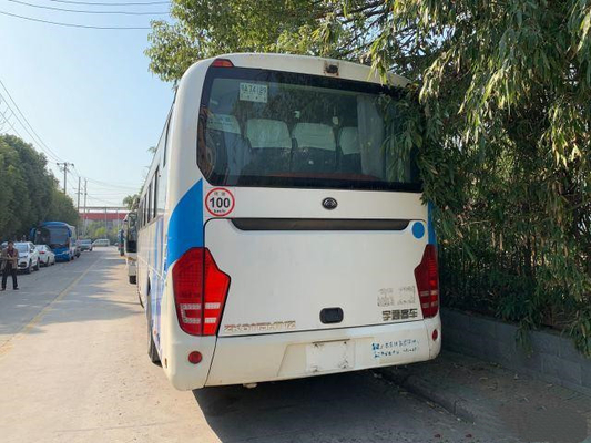 Bus Pelatih Bekas Dengan AC Zk6115 49 Seater Bus Yutong Bus Manual RHD/LHD