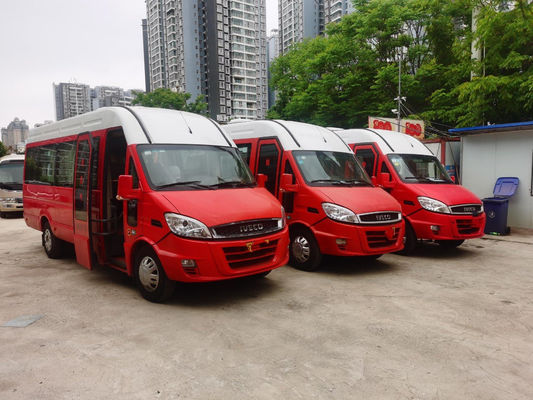 6725 146hp 19kursi Bus Mini Bekas Pelatih Penumpang Kecil Mesin Diesel