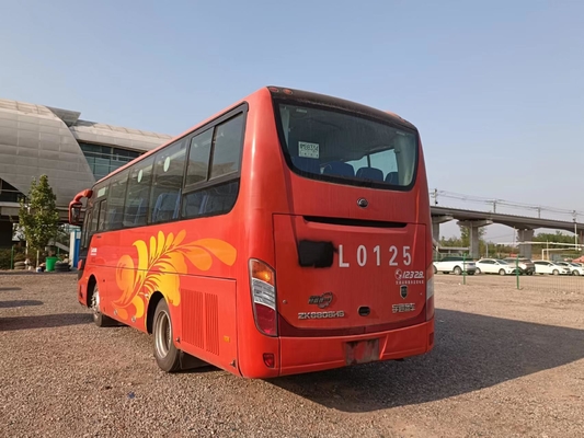 Tahun 2014 33 Kursi Digunakan Zk6808 Yutong Bus Mesin Diesel Coach Bus Dengan Kemudi LHD