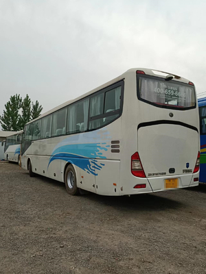 2015 Tahun 65 Seater Digunakan Yutong Bus ZK6127 Digunakan Bus Penumpang 310kw Mesin Belakang Kanan Drive