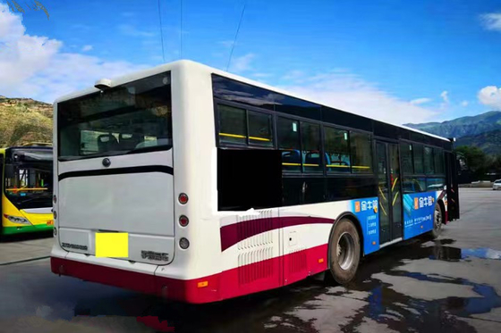 32/92 Kursi Bekas Yutong Bus Zk6105 Bus Kota Bekas Untuk Transportasi Umum Mesin Diesel