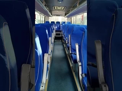 Mini Bus Bekas Dijual 40 Kursi 8 Meter Bus Komuter Yutong ZK6808 Penggerak Tangan Kiri Digunakan di Ghana