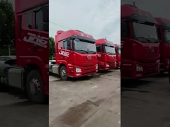Faw Traktor Truk J6P Logistik Distribusi 560hp Mesin kuat 10 Ban atap tinggi