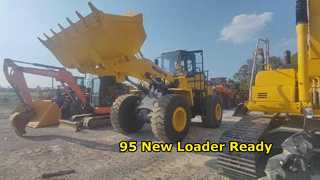 Loader Bekas 3m3 146kW Konstruksi Siap
